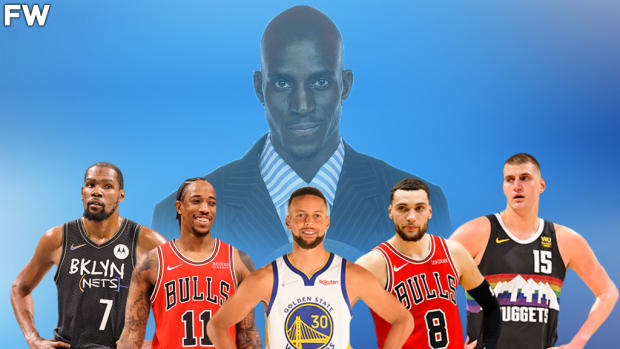 Kevin Garnett Reveals His Top 5 MVP Candidates: Curry, DeRozan, LaVine, Jokic And Durant