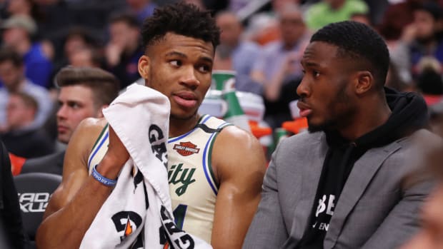 Giannis Antetokounmpo Tells His Brother Thanasis What To Do During Health And Safety Protocols: “Watch A Bunch Of Netflix, Humidifier, Barbecue Chips, Oreos. Maybe Read A Book."