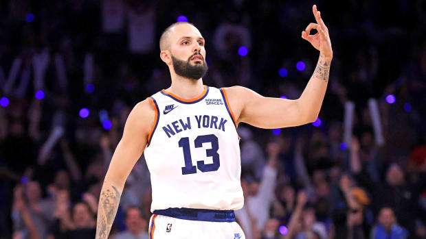 Evan Fournier To A Reporter Asking Him About His Impressive Performances vs. Celtics: "It's Funny Because When I Was In The Shower… I Mean, I Wasn't Thinking About You In The Shower… I Was Thinking About That Question.”