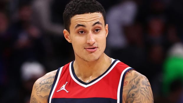 Kyle Kuzma Reacts Hilariously To Rumors That Sixers Want To Trade Ben Simmons And Tobias Harris As A Package: "How The Hell You Package 80Ms"