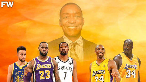 Isiah Thomas Forgets Shaquille O'Neal And Kobe Bryant, Says Kevin Durant, LeBron James, And Stephen Curry Have Ran The League In The Last 15-20 Years