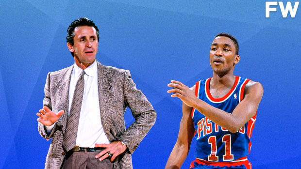 Pat Riley Said Isiah Thomas Would Do Anything To Win: "He’d Cut Your Heart Out To Win, And He’d Put It Right There On The Floor In Front Of You And Step On It."