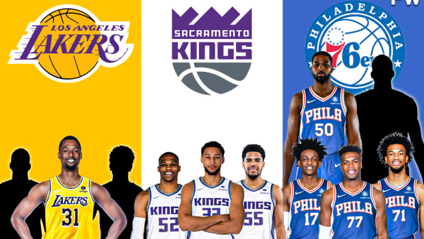 A Blockbuster Mega 3-Team Trade Idea: Ben Simmons And Russell Westbrook To Kings, De'Aaron Fox To Sixers, Harrison Barnes To Lakers