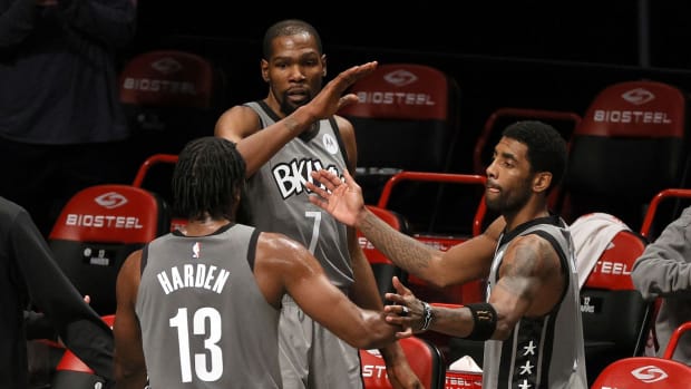 Kendrick Perkins Calls Kevin Durant And James Harden 'Soft' For Not Calling Out Kyrie Irving