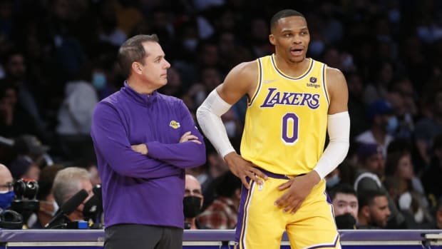Lakers Management Supported Frank Vogel's Decision Of Benching Russell Westbrook: "You Got To Do What You Got To Do."