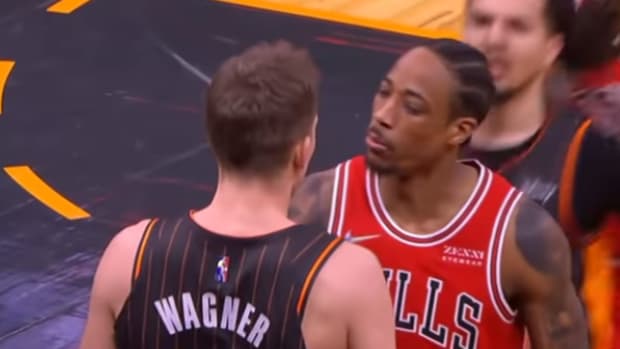 DeMar DeRozan Was Pissed Off With Moe Wagner After An Intentional Foul