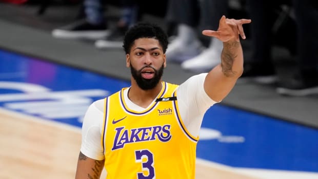 Shams Charania Says Anthony Davis Is Probable To Return For The Los Angeles Lakers On Tuesday Night Against The Brooklyn Nets