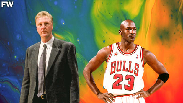 Larry Bird On Michael Jordan Wanting To Leave The Bulls If They Didn't Re-Sign Phil Jackson: "Michael Jordan Is Playing For My Team And He Wants A Certain Individual To Coach Him, I Think I Would Bow Down And Let Him Have Him To Keep Him Going."