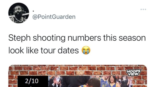 "Stephen Shooting Numbers This Season Look Like Tour Dates", NBA Fan Hilariously Trolls Stephen Curry