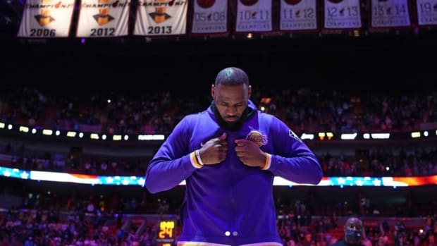 LeBron James And The Miami Heat Showed Love To Each Other On Instagram After His Return Last Night: "All Love Always, Champ."