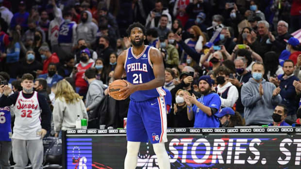 Shaquille O'Neal Says Joel Embiid Is The Current MVP Favorite: "I Always Thought The MVP Was A Singular Award, Which Means You Are The Baddest Guy In The League, And The Baddest Guy In The League Right Now Is Joel Embiid"