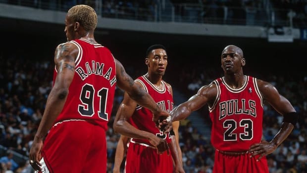 Dennis Rodman On Michael Jordan And Scottie Pippen Beef: "I Lived With Those Guys For Four Years, And I Never Saw That. I Just Think Scottie Is So Hurt, Because He Wants To Get That Recognition With Michael."