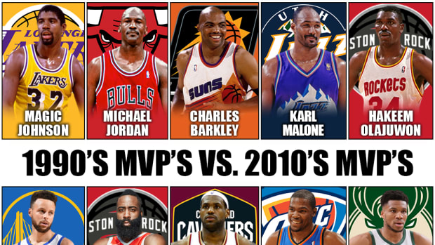1990s MVPs vs. 2010s MVPs: Who Wins A Best-Of-7 Series?