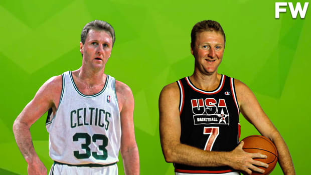 Larry Bird Said He Enjoyed Being With The 1992 Dream Team But Admitted His Career Was Over Before That: “When I Left The Celtics, I Left Basketball. My Career Ended When I Left The Boston Celtics.”