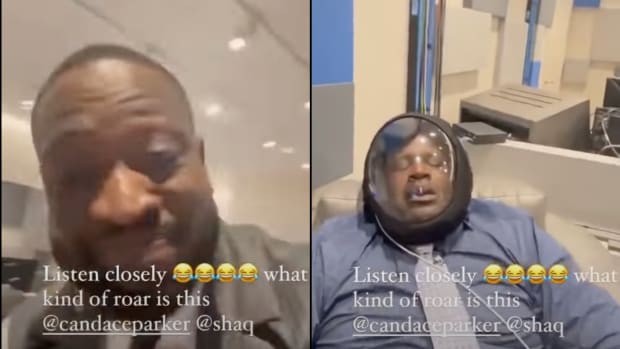 Dwyane Wade Couldn't Stop Laughing When He Caught Shaquille O'Neal Snoring Loudly While Sleeping