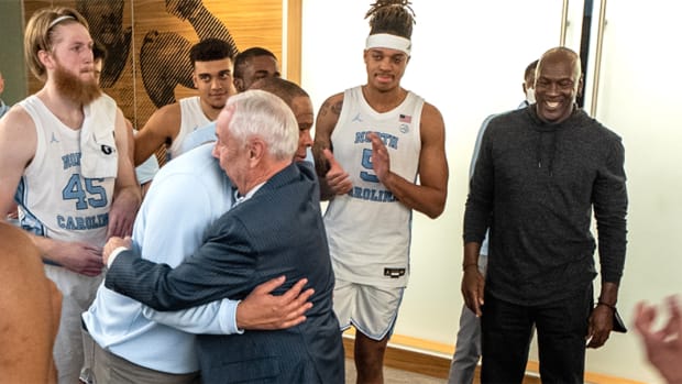 UNC Players Share Their Thoughts On Meeting Michael Jordan When UNC Invited And Honored The 1981-82 Championship Team: "With Michael Being Here, It Makes It 30 Times Better. That's Awesome. That's Unbelievable."