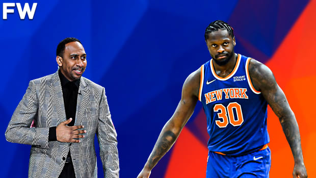 Stephen A. Smith Takes A Shot At Julius Randle: "He Out There Acting Like He Kyrie. He Don't Have Those Kind Of Skills. He's A One-Armed Bandit."
