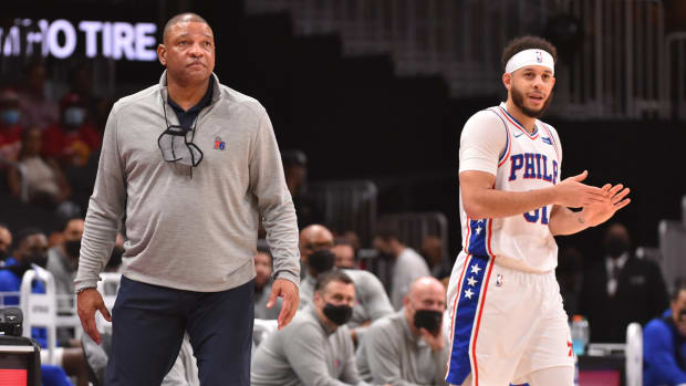 Doc Rivers Trolls Son-In-Law Seth Curry While Explaining Why Sixers Traded For Him: “I Didn’t See Crap In Seth. I Just Wanted To See My Daughter More, See My Grandkids."