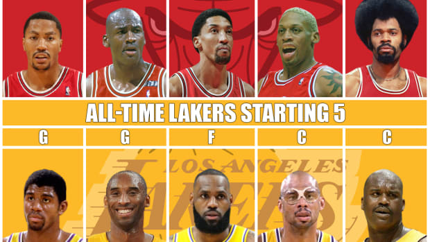 All-Time Bulls Team vs. All-Time Lakers Team: Does Michael Jordan Have Enough Help To Beat Kobe, LeBron And Shaq?