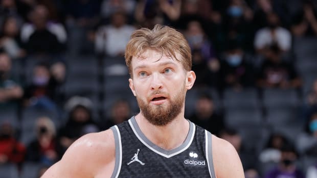 Domantas Sabonis On First Win With The Kings: "I Have Goosebumps, The Welcome Here Is Crazy... We're Going To Come Here And Fight For This Team And Fight For This Franchise."