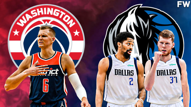 Mark Cuban Explains Why Mavericks Traded Kristaps Porzingis To Wizards For Spencer Dinwiddie And Davis Bertans: "Getting Two Guys Who Fill Roles That We Really Needed."