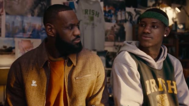 LeBron James Reacts To His Super Bowl Commercial: "Crazy To See Myself Again At 17!"