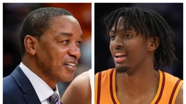 Tyrese Maxey Reacted Brilliantly To Isaiah Thomas Joking About Not Shaking His Hand After The Rising Stars Game: "This Ain't 1988."