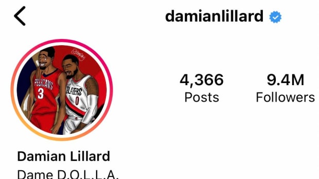 Damian Lillard Calls Out Response to Viral Photo of Caleb Swanigan -  Portland Trail Blazers News, Analysis, Highlights and More From Sports  Illustrated
