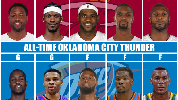 All-Time Heat Team vs. All-Time Thunder Team: Who Would Win A 7-Game Series?