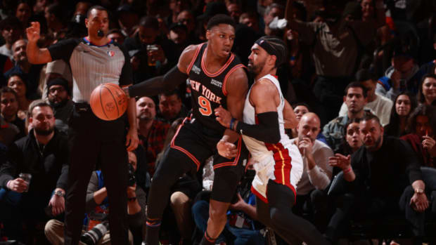 Jimmy Butler And Bam Adebayo Praise RJ Barrett After 46-Point Outburst Against Heat: "He’s Going To Be The Face Of The Knicks”