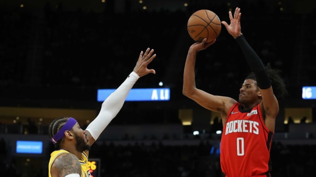 Jalen Green Reveals Houston Rockets Game Plan Was Playing ISO Ball Against Carmelo Anthony