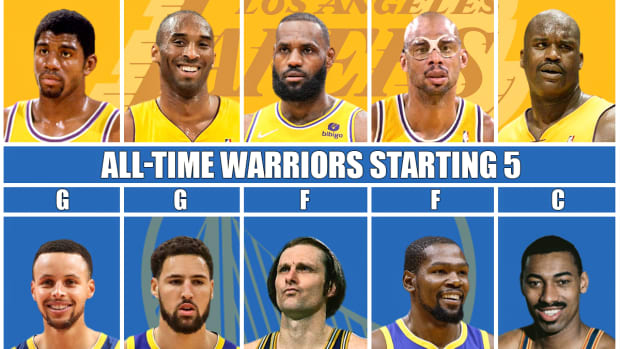 All-Time Lakers Team vs. All-Time Warriors Team: The Duel Of Two Powerful NBA Franchises