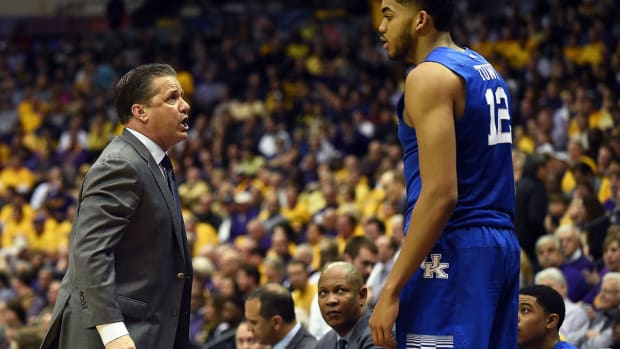 Legendary NCAA Coach John Calipari Posts Emotional Message For Karl-Anthony Towns After 60-Point Night: "What A Man He Has Become…”