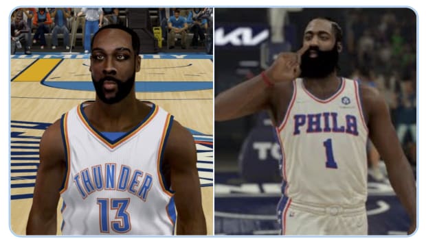NBA Fan Tries To Mock James Harden With Old NBA 2K Photo: "This Is How Long James Harden Has Been Ringless"