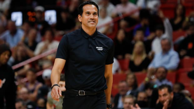 Erik Spoelstra Jokes About What Happened In The Miami Heat Huddle: “Everybody Was Wondering Where The Dinner Plans Were After The Game.”