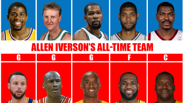 The Superteam That Would Beat Allen Iverson's All-Time Team In A 7-Game Series