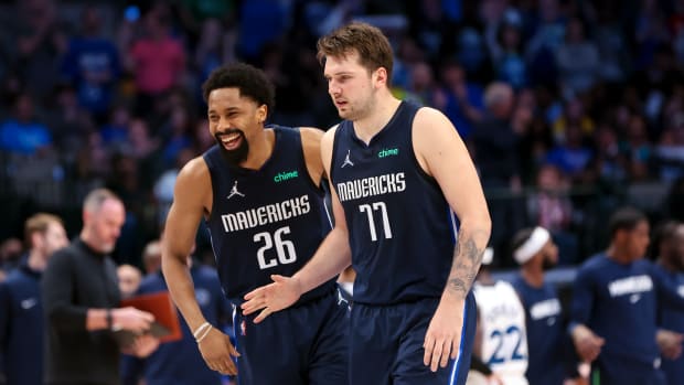 Spencer Dinwiddie and Luka Doncic