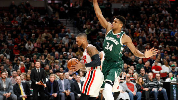 Damian Lillard Says Portland Trail Blazers Need To Build Around Him Like Milwaukee Built Around Giannis Antetokounmpo: "I Am Not 7 Feet And All That, But I Know How To Dominate A Game."