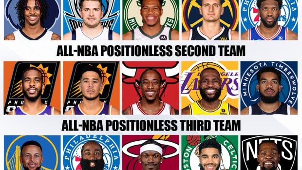 Creating The 3 Best Positionless NBA Teams This Season: Giannis, Embiid, And Jokic Are All In The First Team