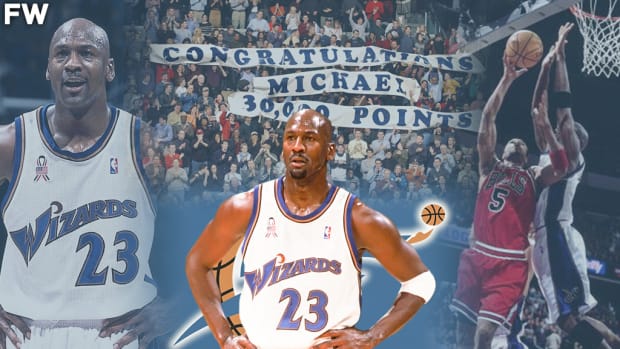 When Wizards Michael Jordan Made The Greatest Block Of His Career Against His Former Team In 2002