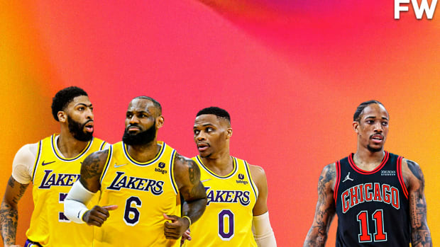 LeBron James And Anthony Davis Favoring A Move For Russell Westbrook Prevented Lakers From Signing DeMar DeRozan