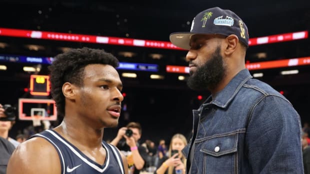 LeBron James Loved His Son Bronny's Brilliant Mixtape: "Young King Just Working And Striving For Greatness!"