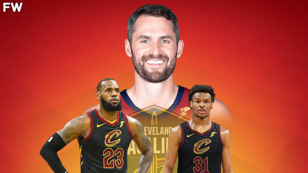 Kevin Love Reveals LeBron James Would Be Welcomed Back By His Hometown Team: "That's Like A Storybook Ending For Him. It'd Be Great To Get Bronny Over Here Too."
