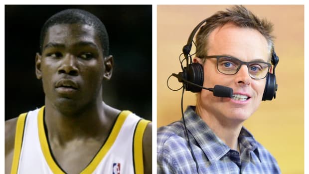 Colin Cowherd Wrongly Predicted Kevin Durant Would Be A Bust In The League: "He Can't Even Bench Press 185 pounds... He's Just Another Wing Guy."