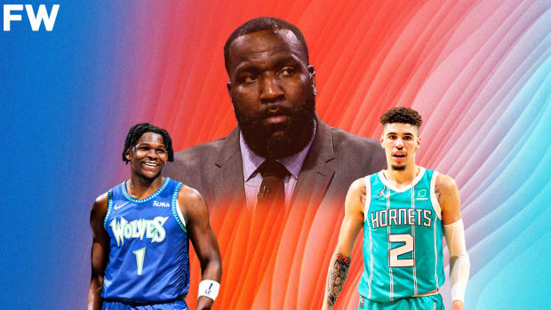 Kendrick Perkins Says Anthony Edwards Is On A Different Level To LaMelo Ball: "I'm A LaMelo Ball Fan But He's No Anthony Edwards... I'm Watching This Dude Ant-Man, His Swag Is On Another Level."