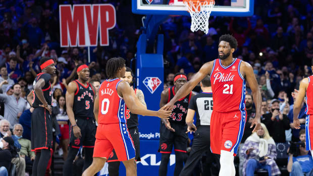Tyrese Maxey Delivers Great Response To Joel Embiid’s Game Winner: "That Was Crazy Man. Joel Is Joel."