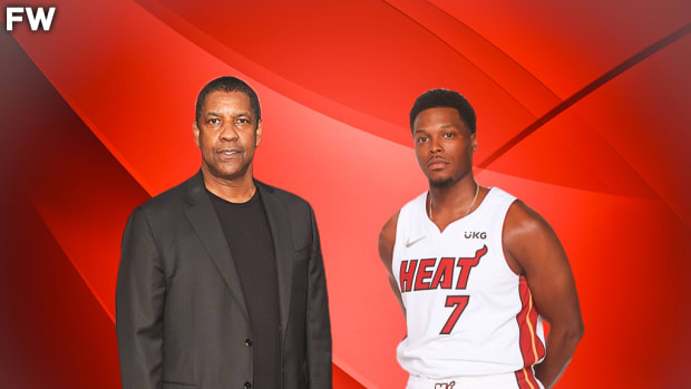 Denzel Washington Roasted Kyle Lowry About His Flopping: “Sneaky Boy Be Falling Down.”