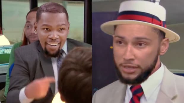 NBA On TNT Releases Hilarious Video Of The Nets Singing In A Bus Headed For Cancun: "My Name Is Kevin, That Is My Name, They Call Me Kevin, Cause That's My Name.”