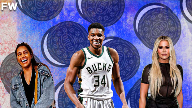 Giannis Antetokounmpo's Girlfriend Calls Him A Kardashian For Stacking Oreos In Jars: "Okay, Khloe Kardashian. They Do This. Is This Where You Learned It? From Watching The Kardashians?"
