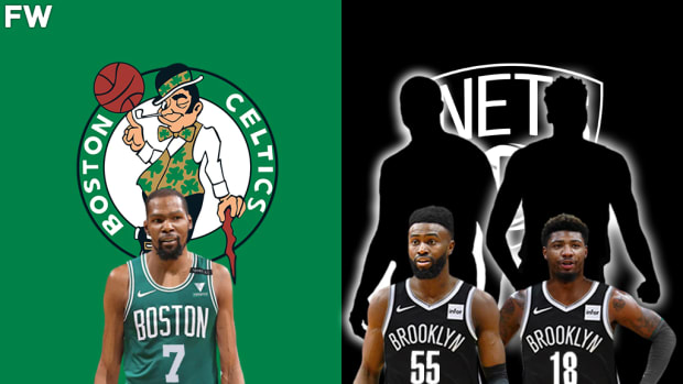 Celtics Fans Don't Like The Blockbuster Trade Idea Of Kevin Durant For Jaylen Brown, Marcus Smart, And Two Draft Picks: "We Just Swept KD, We Don't Want The Snake"